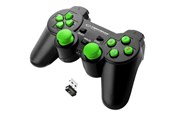 Spil tilbehør - Esperanza GLADIATOR - Black/Green - Wireless Controller - PC - EGG108G