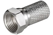 Antennekabel/stik - Pro F-Type 7.0mm Twist-On - 4040849518645