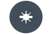 Vinkelsliber - Bosch X-LOCK-fiberslibeskiver med en diameter på 125 mm, G 100, R574, Best for Metal, 1 stk. - 2608619163