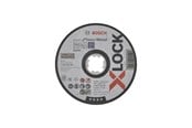 Vinkelsliber - Bosch X-LOCK Expert for Inox + Expert for Metal, 125 x 1 x 22,23, til lige snit - 2608619264