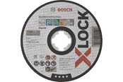 Vinkelsliber - Bosch X-LOCK Multi Material, 125 x 1,6 x 22,23, til lige snit - 2608619270