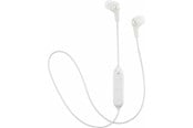 Hovedtelefoner/headset - JVC trådløse in-ear høretelefoner med fjernbetjening og mikrofon - Hvid - JVC HA-FX9BTWE
