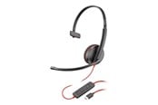 Hovedtelefoner/headset - Poly Blackwire C3210 USB-C - 209748-104