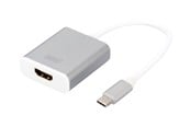 Skærmkabel - DIGITUS USB C to HDMI adapter - DA-70836