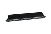 Netværkstilbehør - Gembird NPP-C524-002 - patch panel with cable management - 1U - 19" - NPP-C524-002