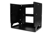 Rack skabe - StarTech.com Wall-Mount Server Rack with Built-in Shelf - Solid Steel - 8U rack (wall mount) - 8U - WALLSHELF8U