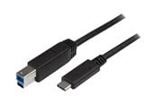 USB kabel - StarTech.com USB C to USB B Printer Cable - M/M - USB 3.0 - USB cable - 2 m - USB315CB2M