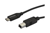 USB kabel - StarTech.com USB C to USB B Cable - M/M - USB 2.0 - USB-C cable - 2 m - USB2CB2M