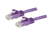 Netværkskabel - StarTech.com Purple Cat6 / Cat 6 Snagless Ethernet Patch Cable 3 m - network cable - 3 m - purple - Lilla - 3m - N6PATC3MPL