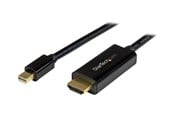 Skærmkabel - StarTech.com Mini DisplayPort to HDMI Adapter Cable - 5 m (15 ft) - 4K 30Hz - video cable - DisplayPort / HDMI - 5 m - MDP2HDMM5MB