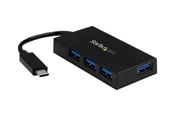 USB hub - StarTech.com 4-Port USB-C Hub - USB-C to 4x USB-A - USB 3.0 Hub - Includes Power Adapter - hub - 4 ports USB hub - USB 3.2 - 4 ports - Sort - HB30C4AFS