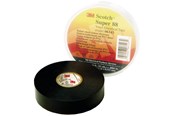 Forbrugsartikler - 3M Tape 88 25mm x 20m sort - 7000058250