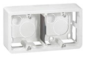 Afbrydermateriel - Legrand Underlag f/mosaic 5m vandret 40mm hv - 80285