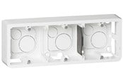 Afbrydermateriel - Legrand Underlag f/mosaic 8m vandret 40mm hv - 80286