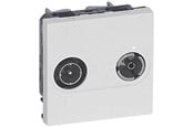 Afbrydermateriel - Legrand Tv-r stik han/hun 9,52MM hvid - 78783