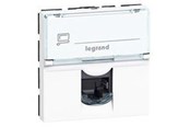 Udtag & bokse - Legrand Dataudtag mosaic K6 utp 2M hvid - 76564