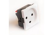 Afbrydermateriel - Legrand Stikkontakt dansk standard med jord - 77508