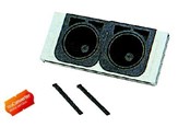 Tavler og kasser - FIBOX F320-2K Kabelindgangsflange - 8853082
