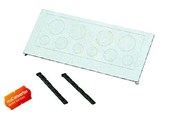 Tavler og kasser - FIBOX Blanketflange Type 323, 1xM50/40 + 2xM32/M25 + 4xM25/M20 - 8855034