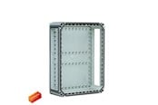 Tavler og kasser - FIBOX EKIN32-4 Kassebund, Polycarbonat, 320x220x130, Med 4 flangeåbninger - 8853000