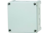 Tavler og kasser - FIBOX Kasse TEMPO 130 x 130 x 75 ABS gråt dæksel metrisk udslag - 5814023