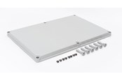 Tavler og kasser - FIBOX Låg EKU30-G grå 560X380X30 - 3730320