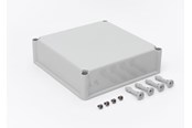 Tavler og kasser - FIBOX Låg EKO80-G grå 280X280X80 - 3730558