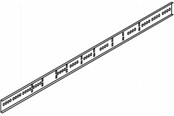 Føringsveje & kanalskinner - Wibe Reduktionsstykke 600MM asymetrisk - CSU08960000