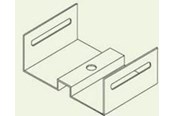 Føringsveje & kanalskinner - Wibe Ophæng type U 300MM - CSU08143009