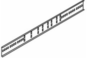 Føringsveje & kanalskinner - Wibe Reduktionsstykke 600MM symetrisk - CSU08940000