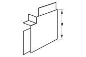 Føringsveje & kanalskinner - Tehalit Fladvinkel LF/LFH 30045 PH - M6185PH