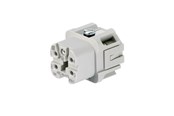 Diverse elektriske produkter - Weidmuller Hun-indsats 4 pol + jord for skrue-ben - 1498400000