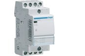 Komponenter til tavler og kasser - Hager Kontaktor 25A 4 sl 230VAC 2M brumfri - ESC425S