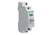 Komponenter til tavler og kasser - Hager Trykknap 16A 1sl m/230V LED Grøn - SVN411