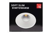 Lamper - SG Armaturen Soft Slim Isosafe DimToWarm, Hvid - 903216