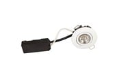 Lamper - Scan Products Luna LP 230V Dæmpbar Flimmerfri 6.2W 4000K Ra95 IP44 Mat Hvid Rund. - 10121