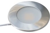 Lamper - Nordtronic Alina kabinetspot 2,2W LED 2700K 90°, børstet alu - 3102