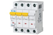 Komponenter til tavler og kasser - Eaton Automatsikring 25A 3P+N C 4M 6KA - 243020