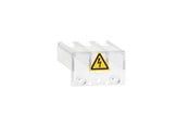Komponenter til tavler og kasser - ABB Terminalafdækning 3 polet OTS40T3 - 1SCA105317R1001