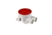 Afbrydermateriel - ABB Indmuringsdåse m/rørtude (2xØ20) 1M D47 - 2TKA130031G1