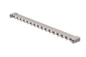 Tavler og kasser - ABB Tilslutningsbro f/PE 8 modulers gruppetavle TB08 - 1SPE007715F0751