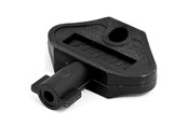 Tavler og kasser - ELDON Plastiknøgle DIN 3mm - LSK502