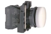 Trykknapper og signalenheder - Schneider Electric Lampe m/LED komp hvid 230-240VAC - XB5AVM1