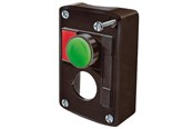 Trykknapper og signalenheder - Schneider Electric Trykknapbox tom m/2 hul aggresivt miljø - XALG02