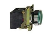 Trykknapper og signalenheder - Schneider Electric Lampetryk komp grøn 24VAC/DC med LED NO+NC XB4BW33B5 - XB4BW33B5