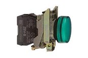 Trykknapper og signalenheder - Schneider Electric Lampe komplet grøn 230-240 V AC med LED - XB4BVM3