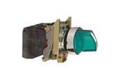 Trykknapper og signalenheder - Schneider Electric Drejegreb kompl 2pos m/Gr LED 230V NO+NC - XB4BK123M5