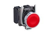 Trykknapper og signalenheder - Schneider Electric Tryk komplet rød plan 1xNC - XB4BA42