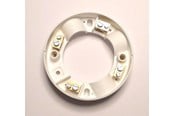 Afbrydermateriel - Csp Udløbsroset 3L jord termoplast hvid - 7420000214
