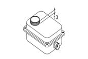 Værktøj til el-arbejde - Jevi Tilslutning box for el-patron type H 2"RG - 19905207